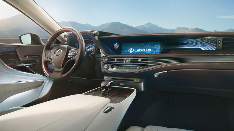 салон Lexus LS 350 2019