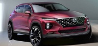 Hyundai рассекретила дизайн нового внедорожника Santa Fe
