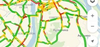 Пробки в шесть баллов образовались в Нижнем Новгороде 15 января