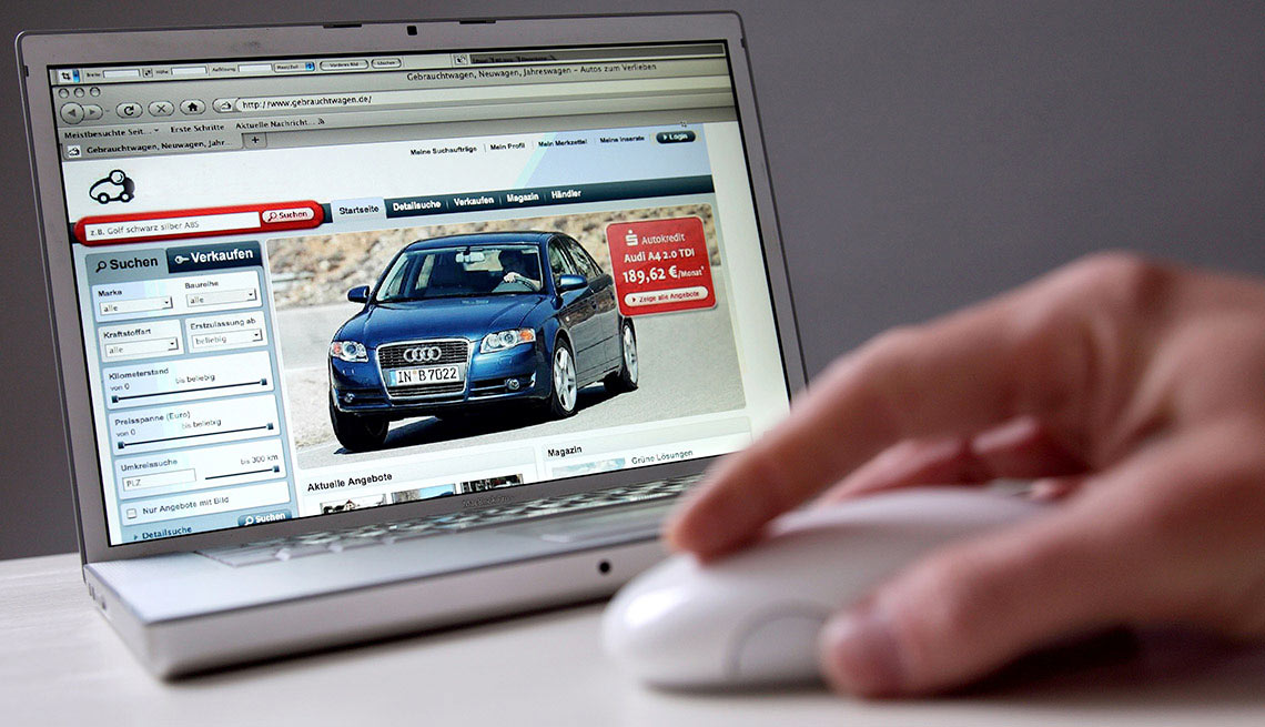 Покупка автомобиля через интернет